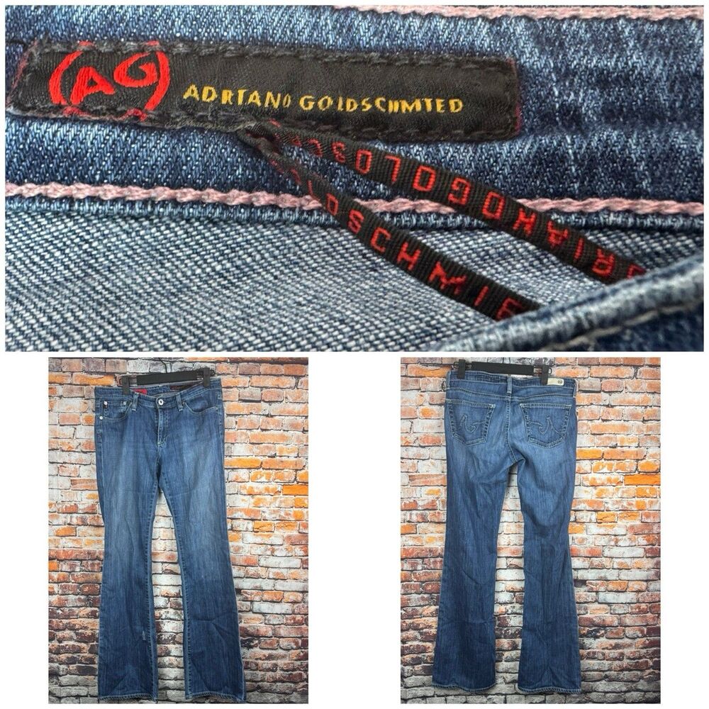Adriano Goldschmied The Angel Women's Bootcut Denim Blue Jeans Size 29 Regular